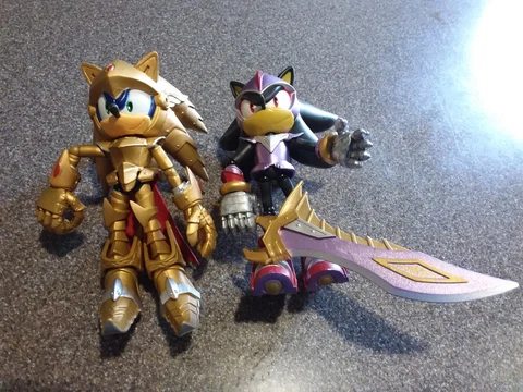 Sonic and the Black Knight Figures Lot of 2 Cover