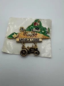 PIN DE METAL DE LIONS CLUB ARCOLA Virginia - Imagen 1 de 2