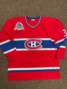 Patrick Roy Signed Red Mitchell & Ness 92-93 Montreal Canadiens Jersey UDA - Picture 1 of 4