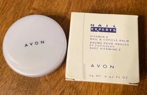 NEW Avon Nail Experts Vitamin E- Nail & Cuticle Balm .47 fl. oz Discontinued NOS - Picture 1 of 3
