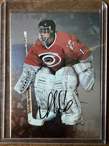 1998-99 ITG Be A Player Silver Auto Arturs Irbe #172 Auto