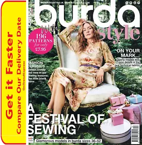 Burda Style Magazine no 12 2022 A Festival of Sewing Featuring 196 Patterns - Picture 1 of 4