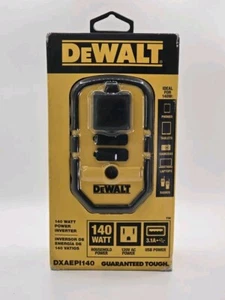 DeWALT DXAEPI140 Power Inverter 12VDC, 120VAC, 140 WATT - Picture 1 of 4