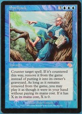 Spelljack FOIL Judgment HEAVILY PLD Blue Rare MAGIC CARD (ID# 148404) ABUGames