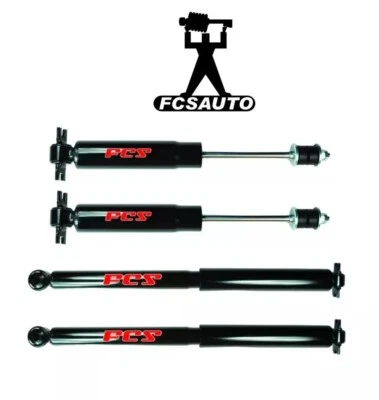 Amortiguadores delanteros y traseros para 88-98 Chevy GMC C1500 C2500 C3500 2x2 Sierra Silverado Foto 1 de 3