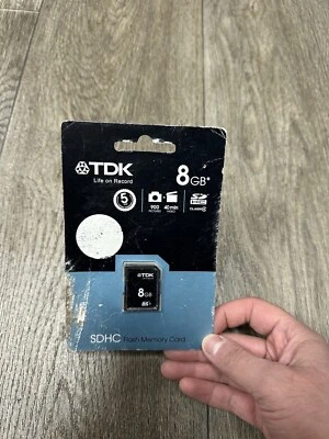 TDK SDHC Flash Memory Card 8GB - Image 1 of 4