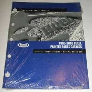 Buell Thunderbolt Cyclone Lightning Body Painted Parts Manual Catalog 1995-2003 - Foto 1 di 2