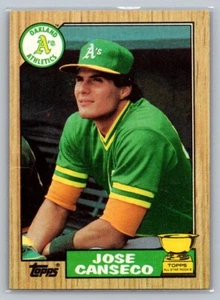1987 Topps All Star Rookie Jose Canseco #620 - Picture 1 of 2