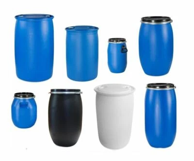 Futtertonne Vorratsfass Tierfutter Box dicht lebensmittelecht Fass mit Deckel - Bild 1 von 3