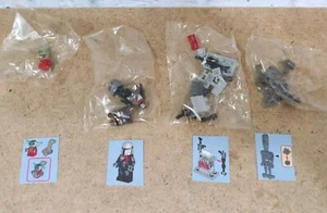 Lot 4 Lego STAR WARS minifigs Mandalorian Grogu IG88 Mando Weapon Rack Baby Yoda - Picture 1 of 3