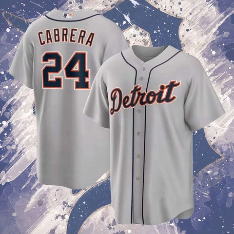 SALE! Miguel Cabrera Detroit Baseball Jersey T-Shirt - Fan Made S/5XL Gift Cover