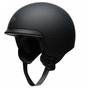 Casco de motocicleta de aire Bell Scout negro mate - Imagen 1 de 12