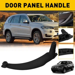 Cubierta de moldura de manija de puerta interior LHD negra apta para BMW E70 E71 X5 X6 07-2013 - Imagen 1 de 25
