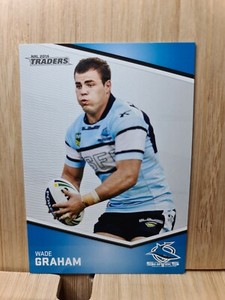 WADE GRAHAM🏆2014 NRL TRADERS #117 SHARKS Trading Card🏆