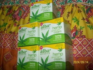 5 Box Lot ~ NWT NEW Alba Botanica Hemp Goodnight Cream, 1.7 oz SAME DAY SHIP - Picture 1 of 9