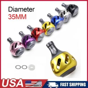 Aluminum Lightweight Power Knob Abu, Daiwa, Penn, Okuma, Shimano Handle 35mm - Imagen 1 de 6