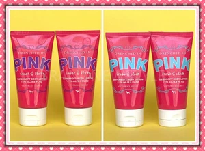 2 Victoria's Secret PINK FRESH CLEAN SWEET FLIRTY 2.5 oz TRAVEL Body Lotion NEW - Picture 1 of 3