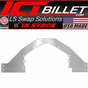 LS LT Mid Engine Plate for 1979-2004 Fox Body SN95 New Edge Mustang Motor Mount - Foto 1 di 1