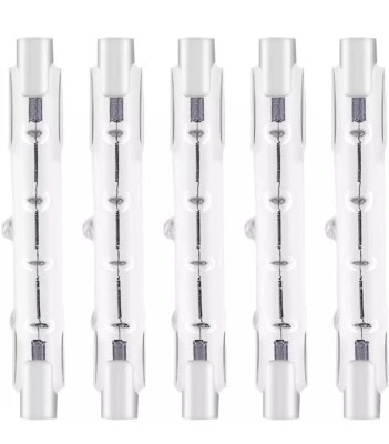 5 Packs 8X 78Mm J78 R7S Linear Halogen Floodlight Tungsten 120W Double Ended Flo - Image 1 of 3