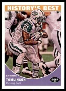 2010 TOPPS MAGIC HISTORY'S BEST LADAINIAN TOMLINSON NEW YORK JETS #HB-10 - Picture 1 of 2