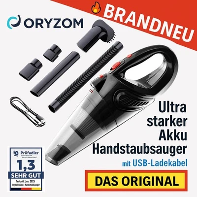 Oryzom™ Akku Handstaubsauger Ultra Stark Kabellos Auto & Haushalt USB Ladegerät - Bild 1 von 4