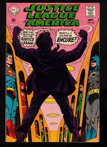 Liga de la Justicia de América 65 Tornado Rojo! ¡Equipo JLA/JSA! Cómic de DC en estado bastante bueno 1968 - Imagen 1 de 14