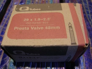 Q-Tubes Qtubes 29 x 1,9-2,3" Presta Ventil 48mm ISO 50/56-622 Fahrradschlauch - Bild 1 von 3