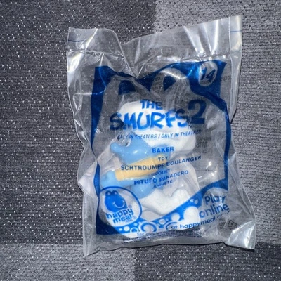 Brinquedo McDonald’s Happy Meal The Smurfs 2011 Novo #4 Baker - Imagem 1 de 2