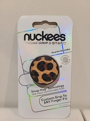 Phone Grip& Stand Nuckees Zebra Design  free shipping - Image 1 of 2