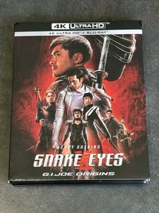 SNAKE EYES GI JOE ORIGINS 4K ULTRA HD + BLURAY SLIPCASE HENRY GOLDING VF - Photo 1 sur 3