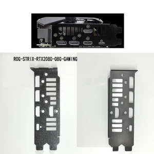 I/O IO shield for ASUS ROG-STRIX-RTX2080S-8G-GAMING Video Card Backplate Panel - Afbeelding 1 van 1