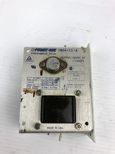 Power-One HB24-1.2-A Power Supply Industrial Series 24VDC 1.2A 47-63Hz - Picture 1 of 6