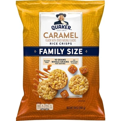 Quaker Rice Crisps Caramel, 9.8 Oz - Image 1 of 3