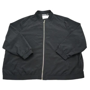 Susan Graver Chaquetas Mujer 3X Negro Cremallera Completa Bolsillos Informal Cortavientos - Imagen 1 de 16