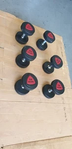 3 PAIRS OF Ziva Dumbbells 18kg 22kg Commercial Gym Equipment - Picture 1 of 12