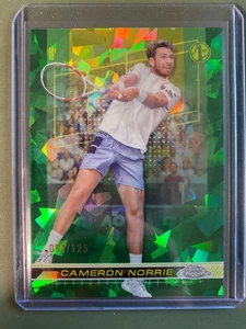 2024 Topps Cromo Zafiro Cameron Norrie #064/125 Verde 1er 136 - Imagen 1 de 2