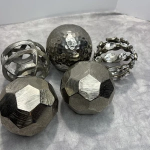 5 Dekokugeln Kugeln Vasenfüller Wohndeko 3”-4” - Bild 1 von 5