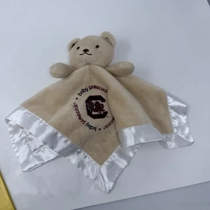 Lovey South Carolina Gamecocks Logo Baby Fanatic Satin Rücken Sicherheitsdecke Spielzeug - Bild 1 von 8