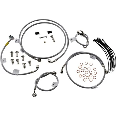 Galfer Brake Line Front and Rear Kit Stainless 5 Line FK003D935-5 - Image 1 of 3