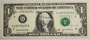 Vintage Series 2003A $1 One Dollar Bills, Old Bills - Picture 1 of 2