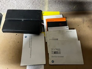 BMW E39 5 Series owners manual handbook service book stamped pack wallet history - Picture 1 of 7