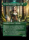 Selvala, Heart of the Wilds - High Quality Custom Altered Art Card Dual Land