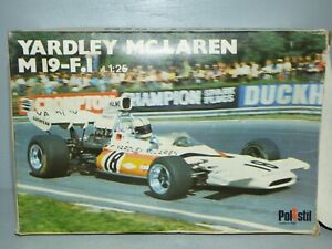 Polistil Yardley McLaren M19 F1 1974 1:25 scale