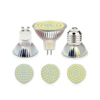 220V LED Bulb Spotlight MR16 GU10 E27 2835 SMD Spot Light Bulbs Lamp Warm White