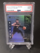 Terence Davis 2019-20 Panini Illusions Basketball Rookie Card #158 PSA 9 Mint