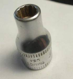 Snap on TMMD5 1/4" Drive 12 Point metric 5mm Shallow Socket USA - Picture 1 of 2