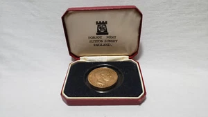 Prince Charles Investiture Medaille 1969 mit Original Box - Bild 1 von 17