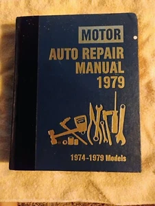 MOTOR Auto Repair Manual 1979 Professional Service Trade Edition VG+-Excellent - Picture 1 of 3