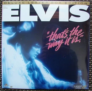 Presley ELVIS That's The Way It Is 1970 Tour Music Letterbox Sealed LASERDISC - Picture 1 of 5