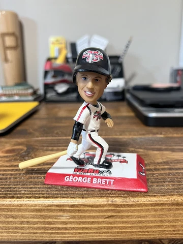 George Brett Lake Elsinore Storm SGA Mini Bobblehead Kansas City Royals Bobble Cover